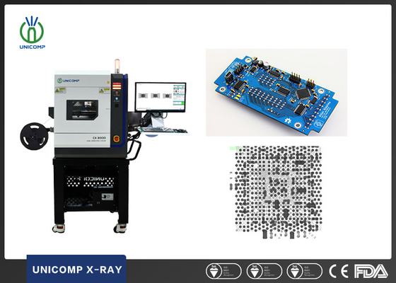 نظام الأشعة السينية من مكتب Unicomp CX3000 للتحقق من العيوب الداخلية للمكونات الإلكترونية