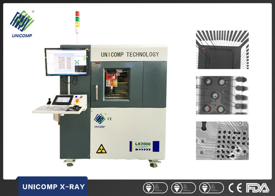 LX2000 معدات الكشف عن الأشعة السينية عبر الإنترنت مع صور الأشعة السينية، 220AC / 50Hz