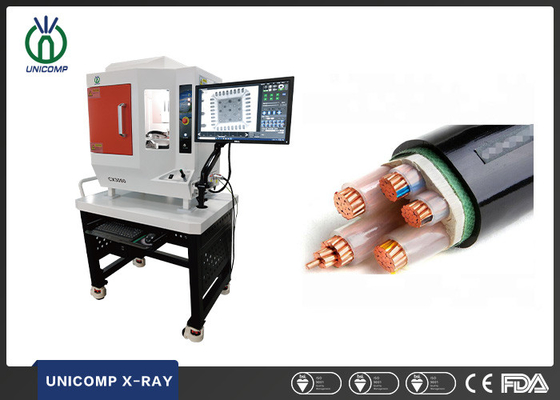 معدات فحص CSP LED X Ray 100kV Unicomp 5μm لتسخير الكابلات الكهربائية