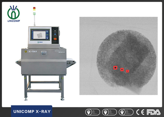 نظام unicomp x-ray insepction لحزم العبوات فحص تلوث المواد الغريبة