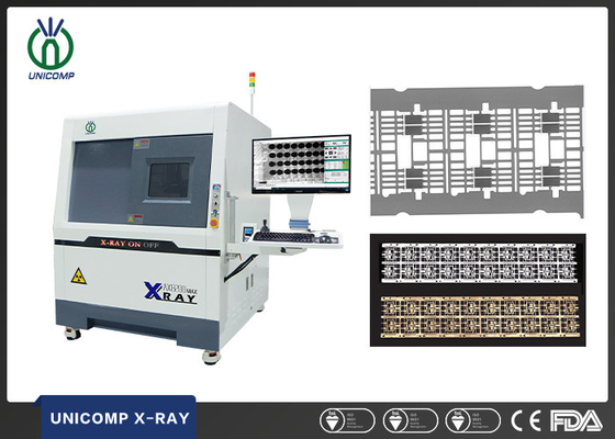 5 أنبوب ميكرو مغلق 90kv جهاز الأشعة السينية Unicomp AX8200Max لاختبار إطار الرصاص شبه