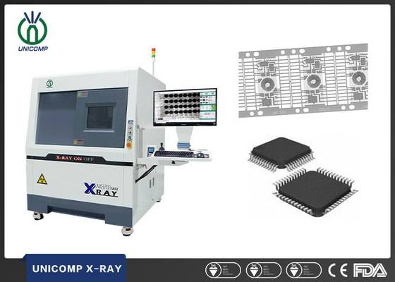 China Unicomp 90KV X-ray مع نظام فحص HD PFD للكشف عن عيوب مجموعة الشرائح