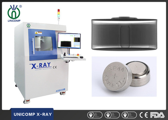 AX8200B Unicomp X Ray Machine التفتيش البرمجي باستخدام الحاسب الآلي لبطارية الليثيوم الأسطوانية