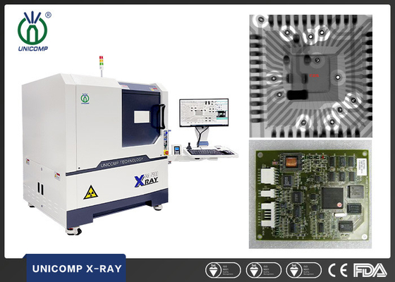 AX7900 Unicomp X Ray Machine SMT PCB PCBA BGA التفتيش عالية الدقة
