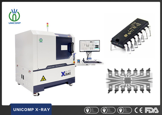 آلة PCBA Unicomp X Ray AX7900 عالية الدقة FPD لفحص BGA Die Bond Wire