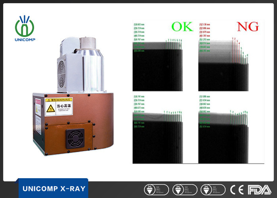 CE 130kV Microfocus X Ray Source لفحص خلية بطارية ليثيوم أيون لكمة البوليمر