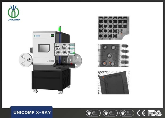 جهاز فحص محمول 1uSv / h 90kV 0.5kW X Ray لـ PCBA