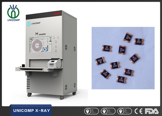 X Ray SMD Chip Counter CX7000L 1.1kW مع تكامل قاعدة بيانات مستودع ERP MES