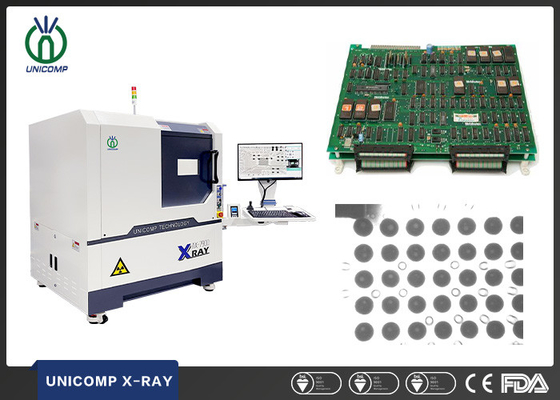 آلة الأشعة السينية 5um 2.5D القابلة للبرمجة باستخدام الحاسب الآلي Unicomp AX7900 للقياس التلقائي لفراغات اللحام SMT PCBA BGA