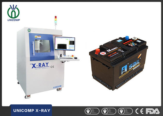 Unicomp AX8200B آلة الأشعة السينية لبطارية بوليمر أسطوانية مغلفة ببطارية ليثيوم أيون لفائف خلية ملفوفة تلقائيًا