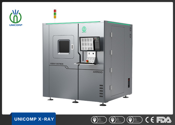 عالية الدقة UNICOMP X Ray CT آلة AX9500 لفحص PCB / BGA دقيق