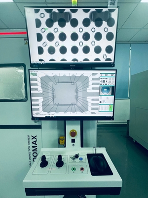 AX9100max آلة الأشعة السينية الإلكترونية مع نقطة ثابتة تتبع أثناء إمالة FPD