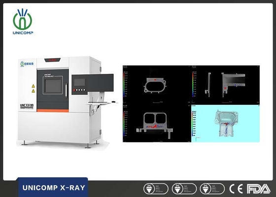 160 كيلو فولت آلة CT Unicomp UNCT3100 للأسطوانة / الصب المعدن / أجزاء الفضاء الجوي اختبار 3D غير مدمر