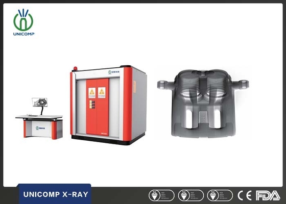 معدات الأشعة السينية NDT من سلسلة UNC DR مع كاشف السيليكون غير المتبلور و 2600 * 2784 * 2440mm Footprint