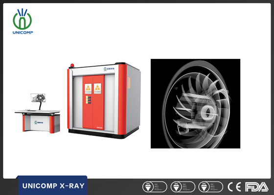 UNC320 UNICOMP NDT معدات الأشعة السينية للكشف عن العيوب الداخلية في صب الطائرات والفضاء