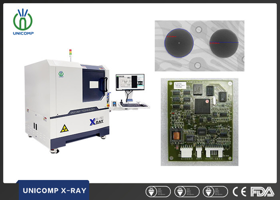 90kv آلة الأشعة السينية عالية الدقة Unicomp AX7900 مع أنبوب 5um لاختبار انحناء أسلاك BGA