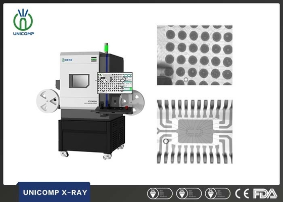 Unicomp 90kV 5um مغلق أنبوب الإلكترونيات X راي آلة SMT PCBA BGA
