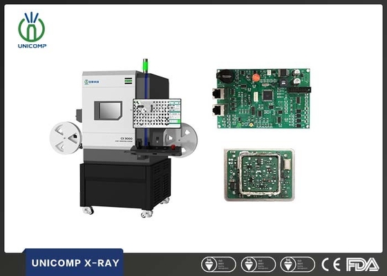 1uSv / h 0.5kW سطح المكتب X راي آلة 5μm للوحات PCBA