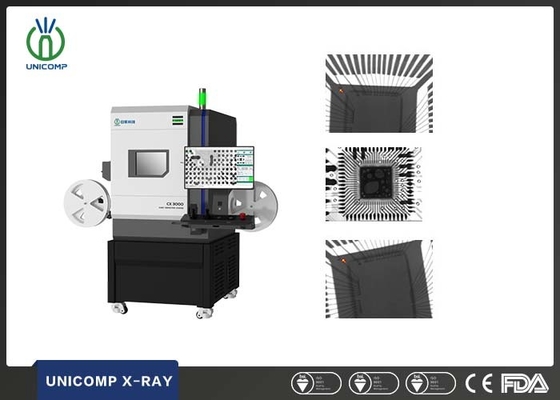 معدات فحص CSP LED X Ray 100kV Unicomp 5μm لتسخير الكابلات الكهربائية