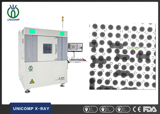 Unicomp AX9100 X Ray معدات التفتيش 130KV مغلق الأنبوب FPD صورة لـ BGA PCBA