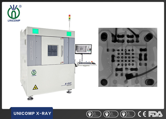 AX9100 Unicomp X Ray Machine 130kV Close Tube For PCBA BGA QFN لحام فحص باطل