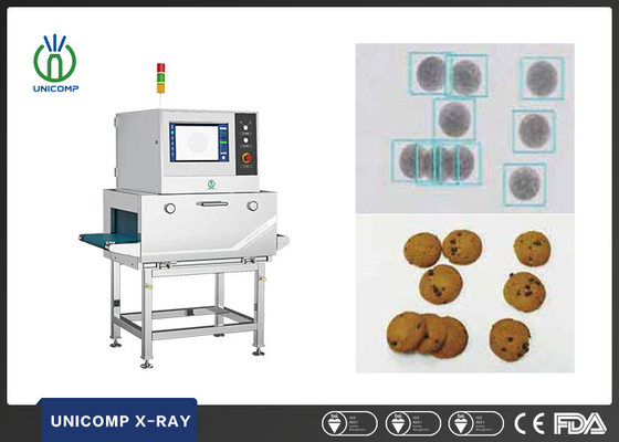Unicomp Food X Ray نظام الفحص التلقائي الرافض لفحص تلوث الأغذية الجافة