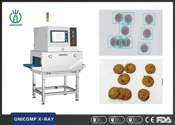 Unicomp UNX4015N X Ray Machine لتلوث الطعام من عظام السيراميك والزجاج والحجر المعدني