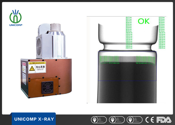 Unicomp 130kV Microfocus X Ray Source لفحص جودة خلية بطارية الليثيوم EV