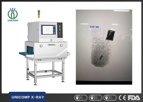 80kv Unicomp X Ray Machine آلة الكشف عن المواد الأجنبية للنظارات الحجرية المعدنية