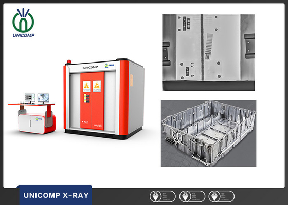 التحكم التلقائي الكامل في وضع CNC معالجة ذراع C آلة Unicomp للأشعة السينية UNC160 لاختبار علب بطارية الليثيوم