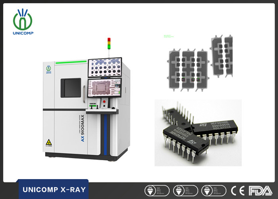 آلة الأشعة السينية PCB عالية الضخامة Unicomp AX9100MAX لمكونات الإلكترونيات IC فحص الأسلاك اللاصقة