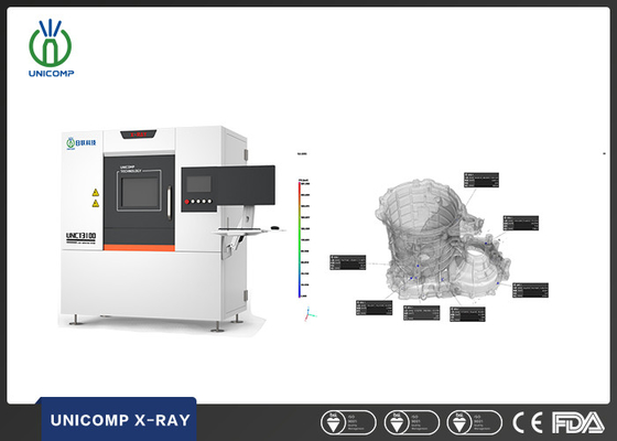 اكتشاف العيوب الداخلية في أجزاء محرك السيارات مع UNCT3100
