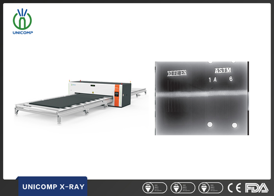 معدات اختبار الأشعة السينية NDT من سلسلة UNH ((DR) في لحام ألواح الأنبوب ذات القطر الصغير