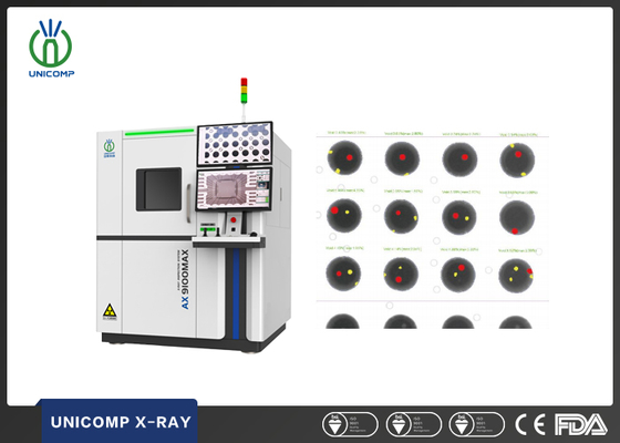 آلة الأشعة السينية Unicomp AX9100max 130kV 65W لـ BGA