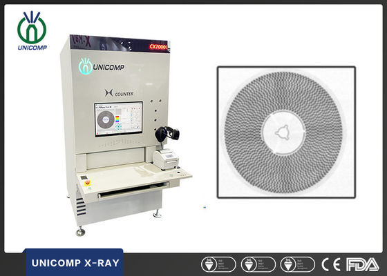 نظام تخطيط موارد المؤسسات SMD X Ray Chip Counter 1.1kW مع 4 بكرة شريط