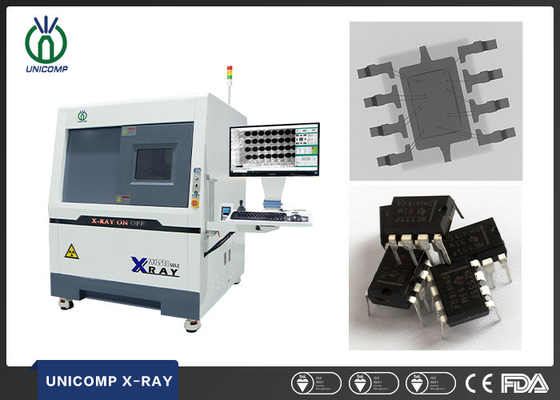 Unicomp AX8200Max 90kv 5um آلة الأشعة السينية لاختبار تجتاح الأسلاك المكسورة