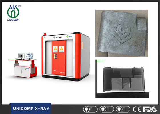 فحص جودة صب الألمنيوم للسيارات بواسطة آلة الأشعة السينية Unicomp UNC160 NDT